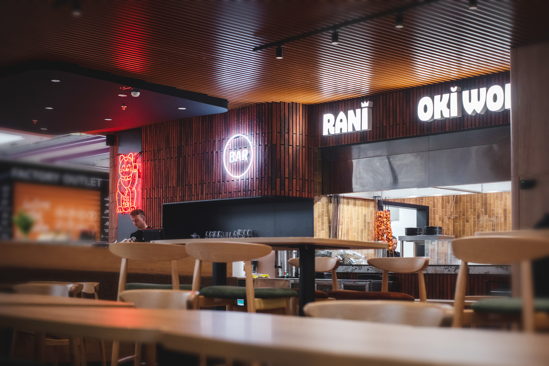 Restaurant counters
